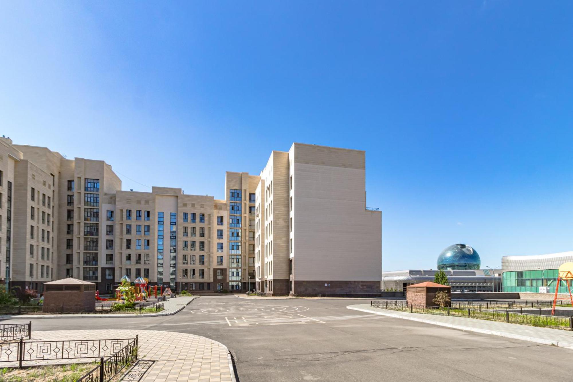 Expo Promenade Apartman Asztana Kültér fotó